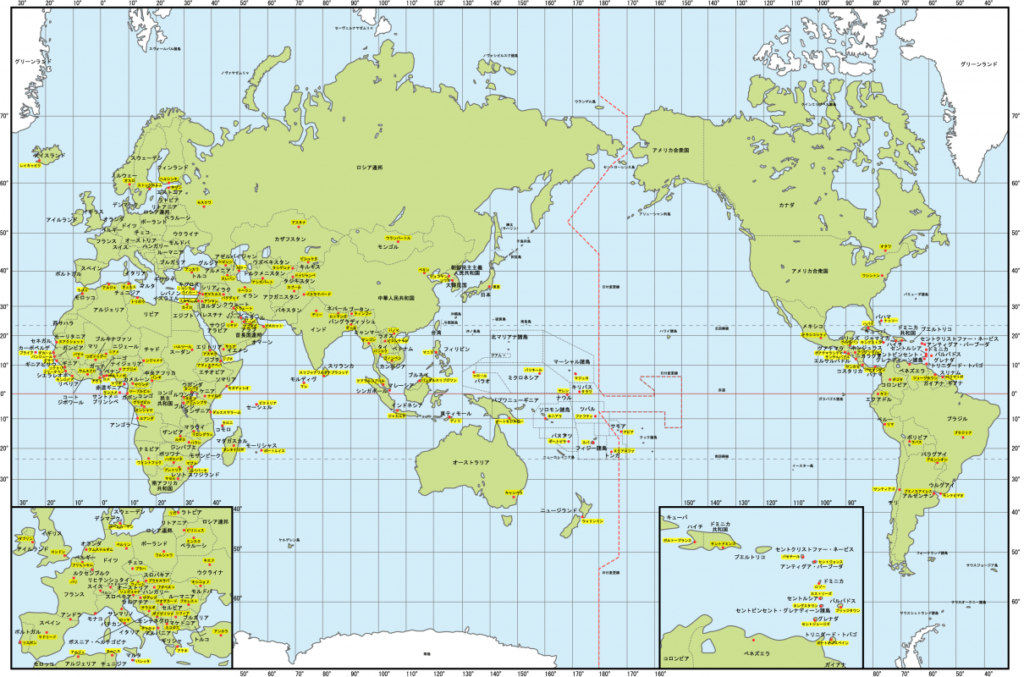 グリーンランドは オーストラリアよりも大きい メルカトル図法の地図ばかり見せていると 間違った知識を蓄えちゃうかも 山猫の雑記ブログ